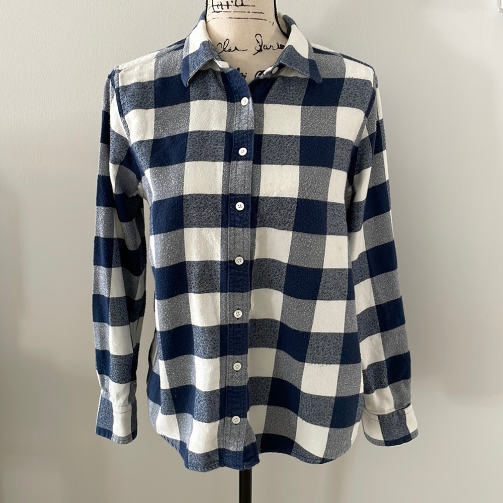 Land’s End Baumwolle Gingham Button down shirt